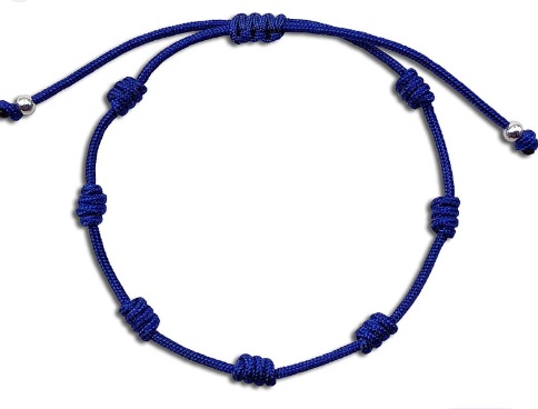Pulsera de los 7 nudos